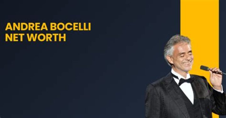 Andrea Bocelli’s net worth, fact, career, awards, biography & life story