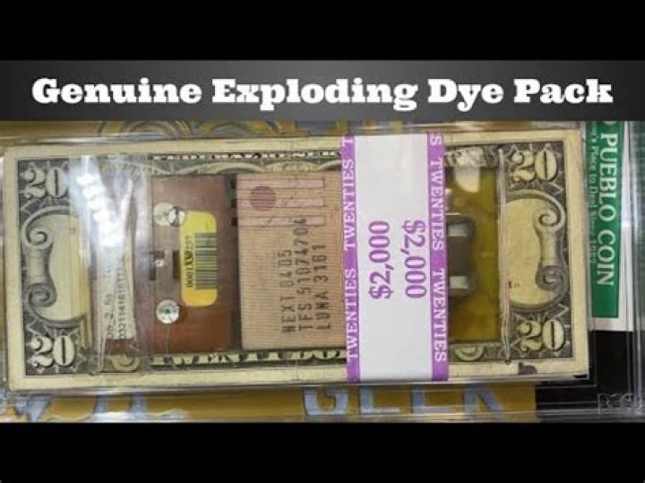 Are exploding dye packs legal