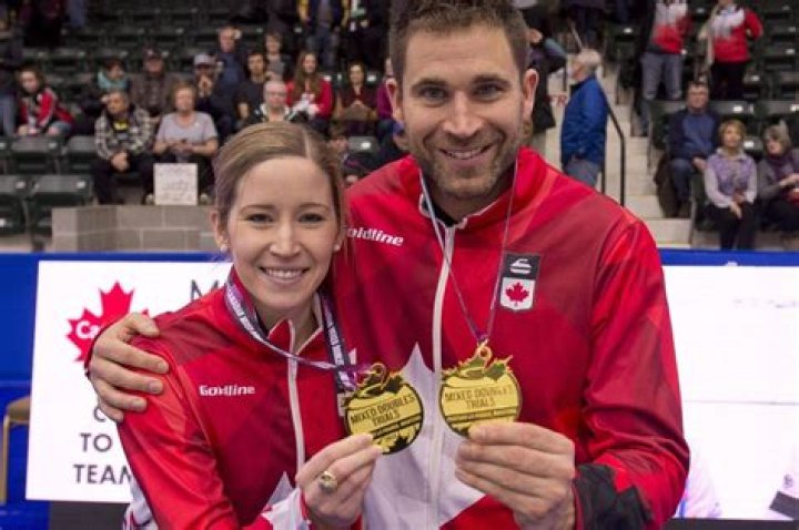 Canadian Curler Kaitlyn Lawes Husband Stephan Vigier Is An Ice Hockey Player
