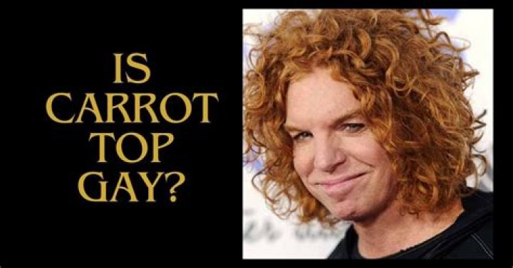 Carrot Top Net Worth: Is Carrot Top Gay? Know about his Age and Height