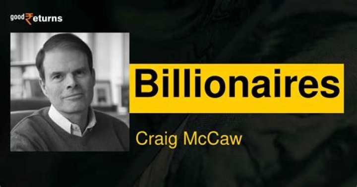 Craig McCaw’s net worth, biography, fact, career, awards and life story