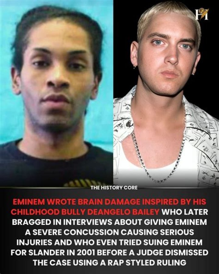 Deangelo Bailey Where Is He Now? Eminem’s Childhood Bully