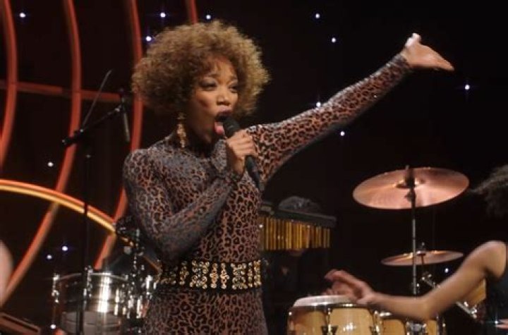 Did Naomi Ackie sing in Whitney Houston movie?