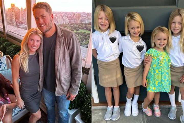 Does Matthew Stafford Have Twin Daughters? Explore The Photos Of Chandler And Sawyer Stafford