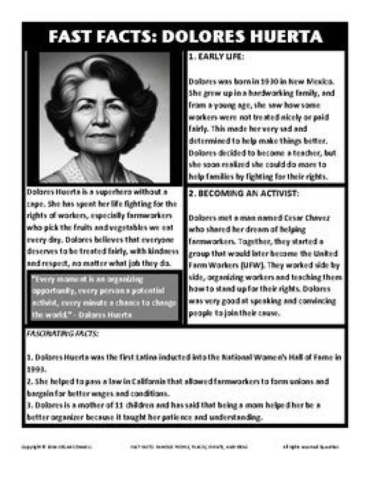 Dolores Huerta Bio, Wiki, Age, Height, Family, Husband, Kids, Activist, Quotes and Net Worth