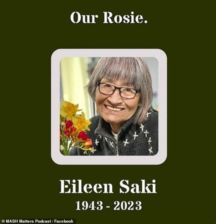 Eileen Saki Death: How did Eileen Saki die?