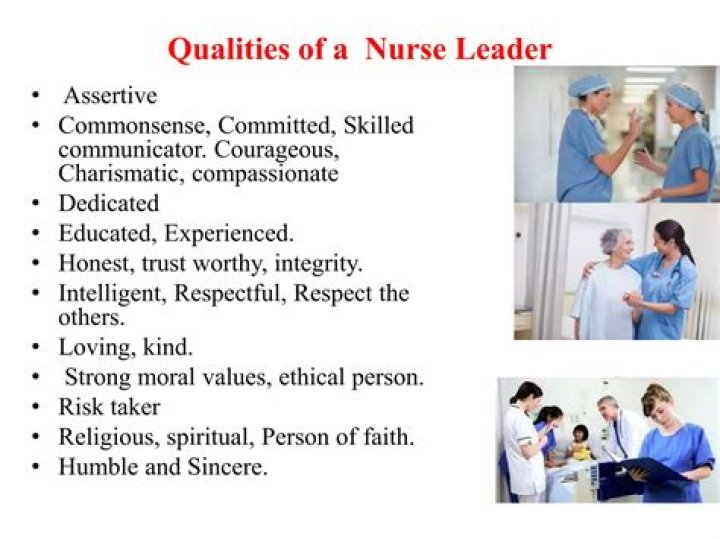 Examples of leadership in nursing
