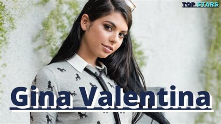 Gina Valentina Height, Weight, Net Worth, Age, Birthday, Wikipedia, Who, Nationality, Biography