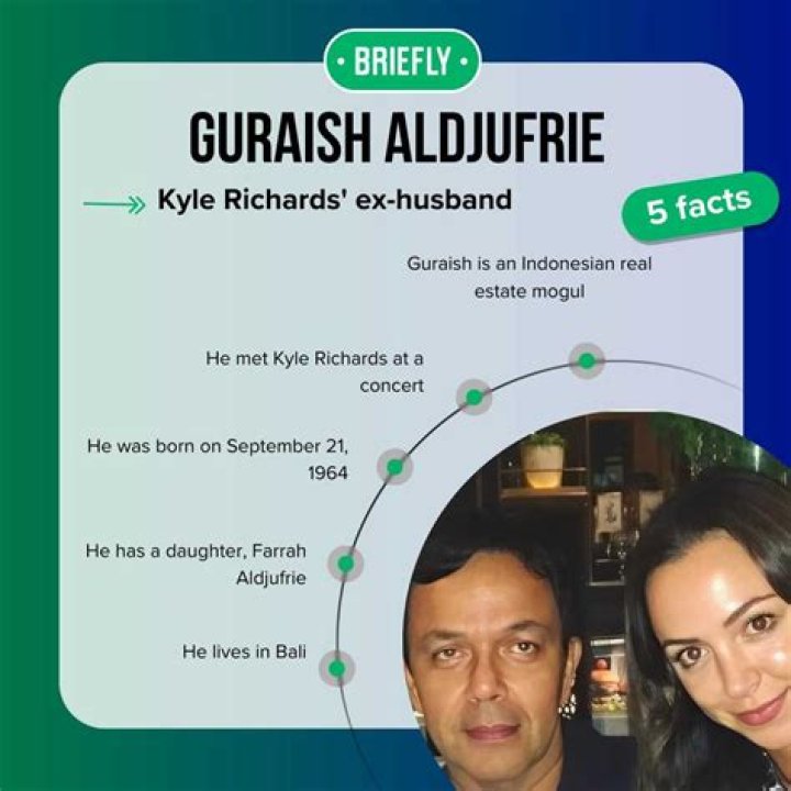 Guraish Aldjufrie Net Worth: All We Know About ‘RHOBH’ Kyle Richards’ First Husband