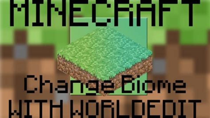 How do i change biomes in minecraft worldedit