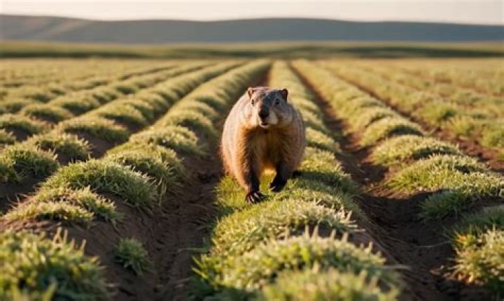 How far will a groundhog travel to return home