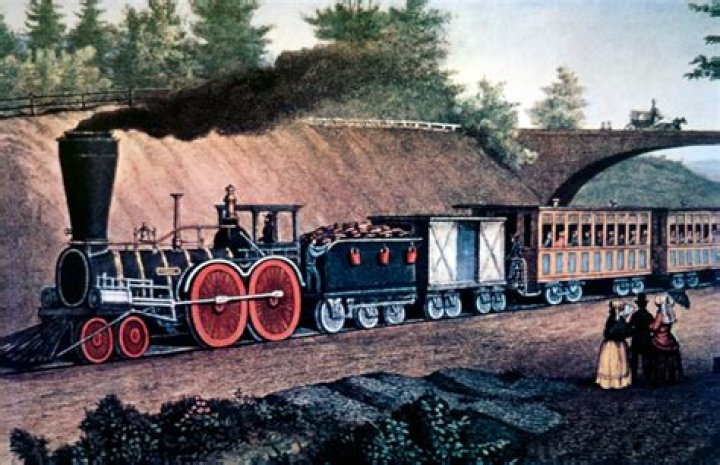 How fast did trains go in 1890