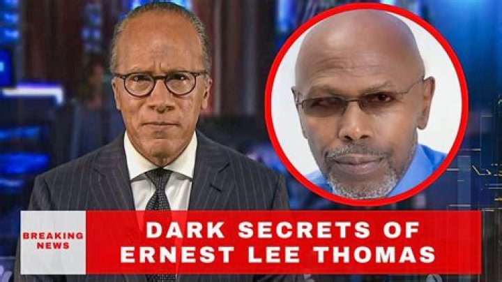 How Much Money Does Ernest Lee Thomas Make? Latest Ernest Lee Thomas Net Worth Income Salary
