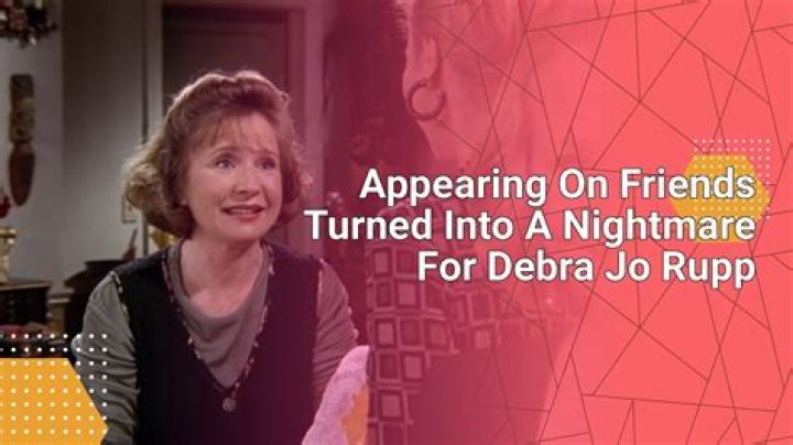 How old was Debra Jo Rupp in Friends? How much did Debra Jo Rupp earn for starring in Friends?