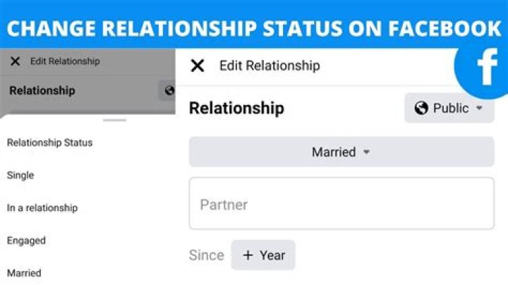 How to change relationship status on facebook
