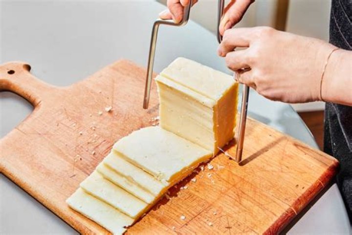 How to cut a block of cheese