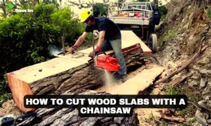 How to cut wood slabs