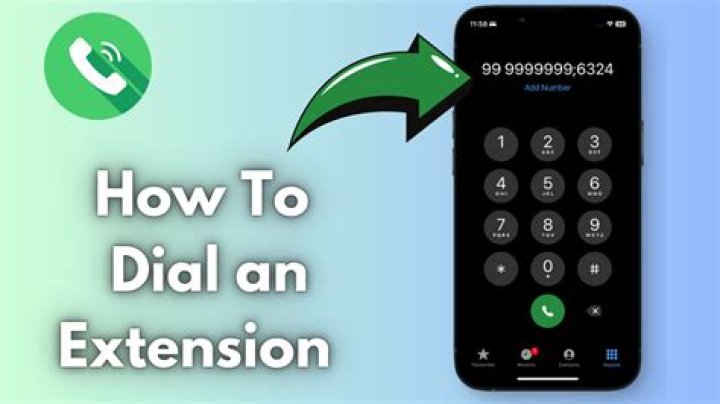 How to dial extension android