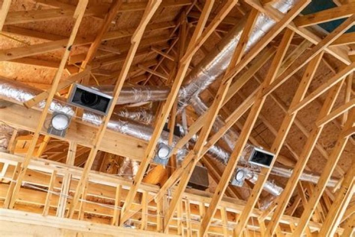 How to install ductwork in attic