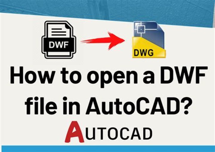 How to open dwf file