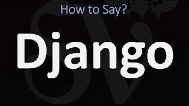 How to pronounce django