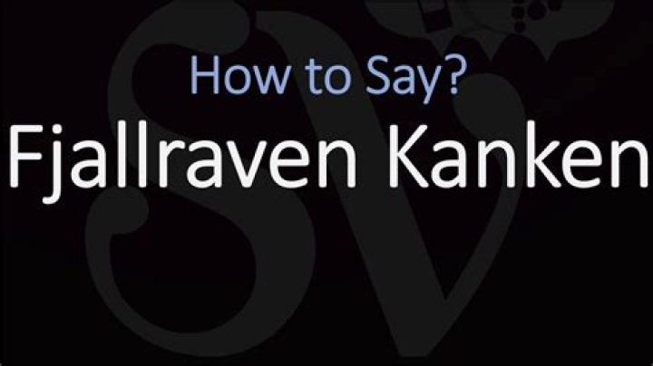 How to pronounce fjallraven