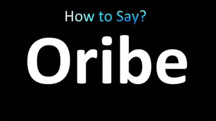 How to pronounce oribe