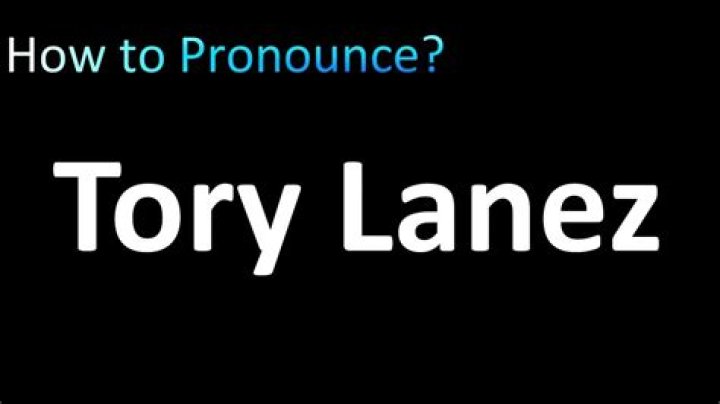How to pronounce tory lanez