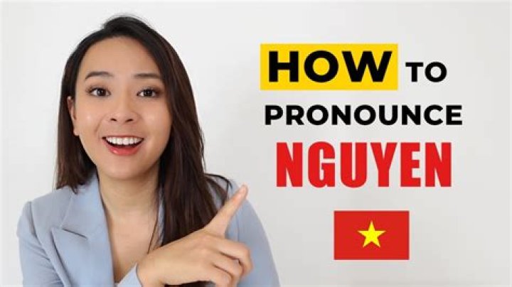 How to pronounce vietnamese names