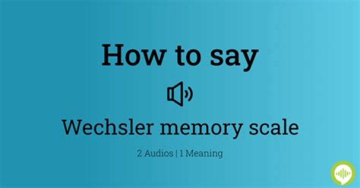 How to pronounce wechsler