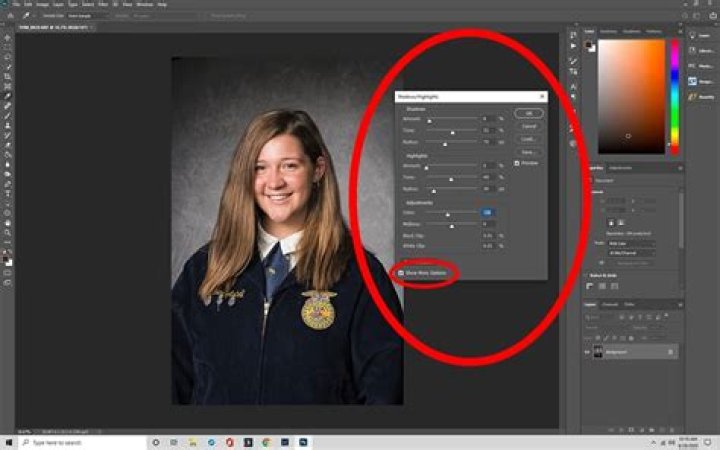 How to remove glare in photoshop