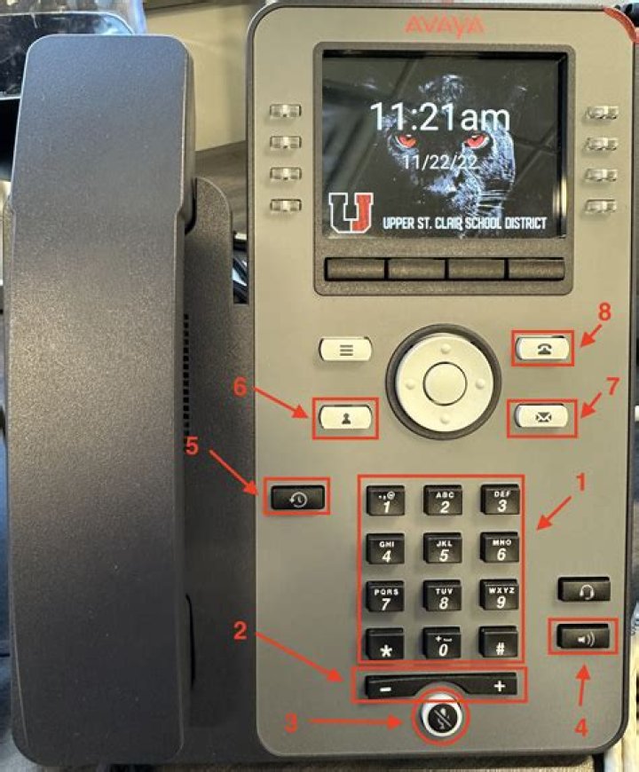 How to reset avaya phone 1608