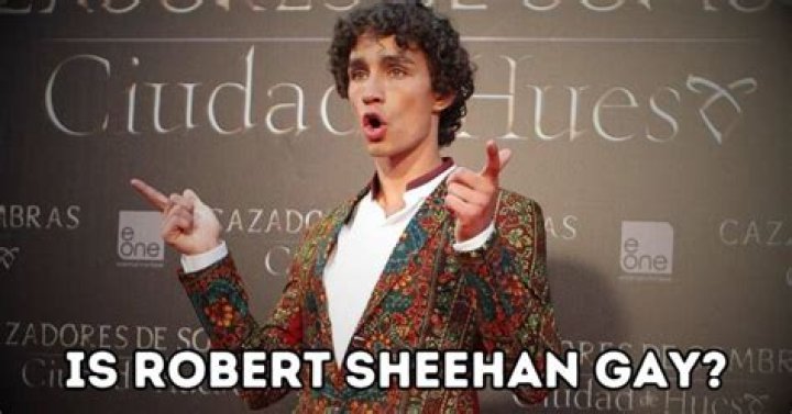 Is Robert Sheehan Gay? What Did He Say About His Sexuality?