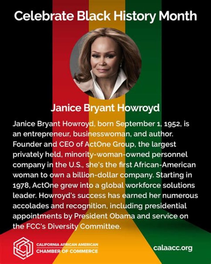 Janice Bryant Howroyd Bio, Wiki, Age, Husband, Book, Net Worth and IG