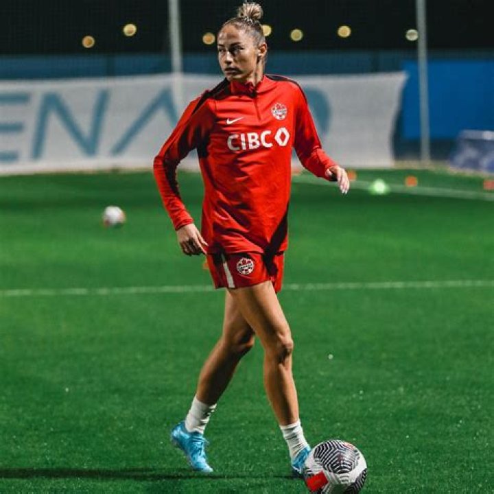 Janine Beckie Partner Ethan Sonis Is A Soccer Coach