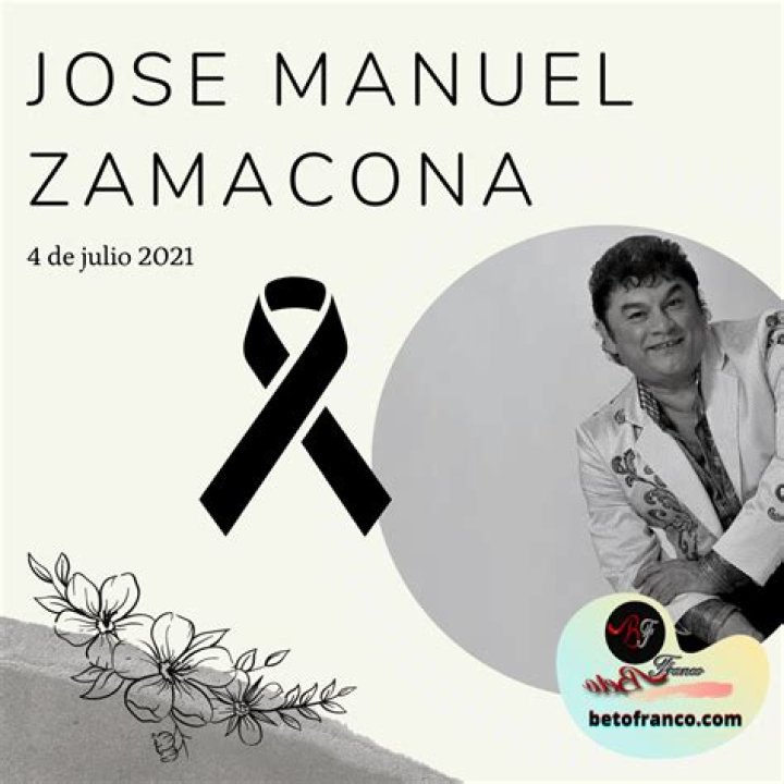 Jose Manuel Zamacona Edad Wikipedia: Cause Of Death