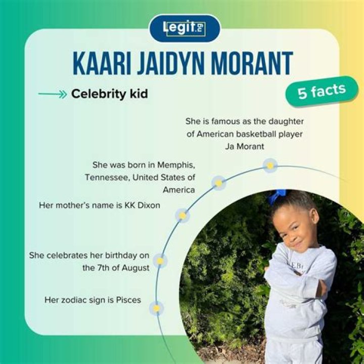 Kaari Jaidyn Morant Height, Age, Wiki, Biography, Parents, Family, Net Worth, Siblings
