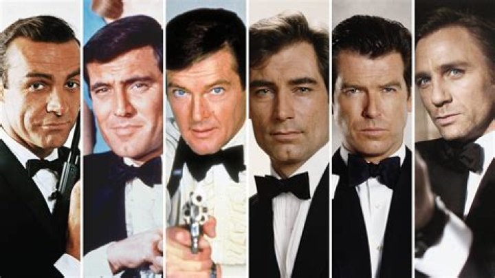 List of All James Bond Actors In Order Of Appearance By Year With Pictures