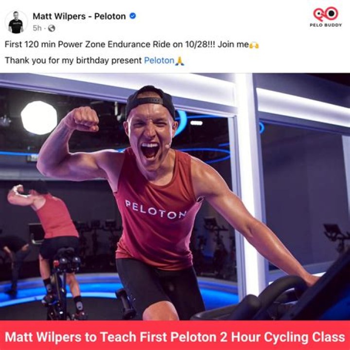 Matt Wilpers Peloton Age, Wife, Wiki, Biography, Salary, Instagram