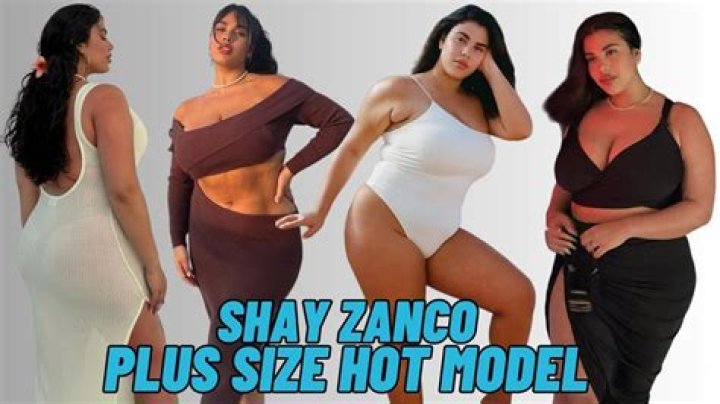 Meet Shay Zanco the Israeli model at the forefront of plus-size fashion
