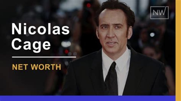 Nicolas Cage’s net worth, fact, career, awards, biography & life story