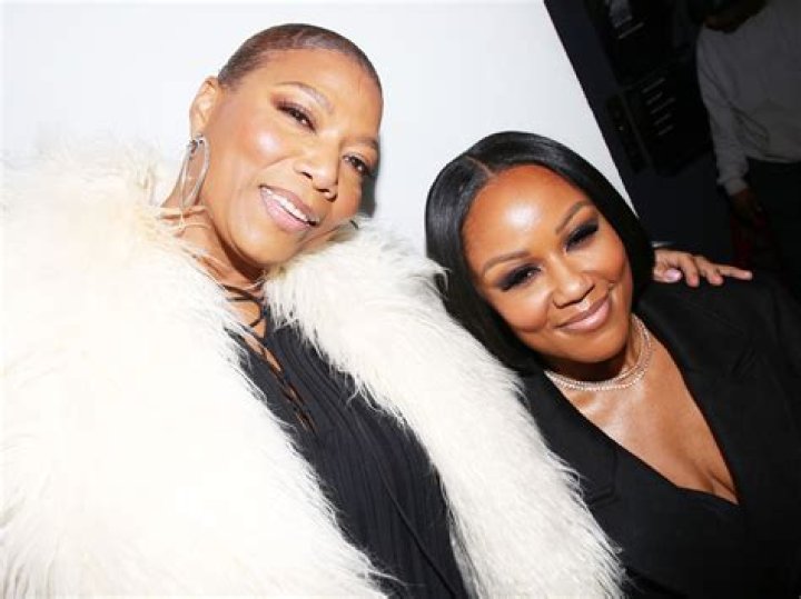 Queen Latifah Partner Eboni Nichols And Son Rebel