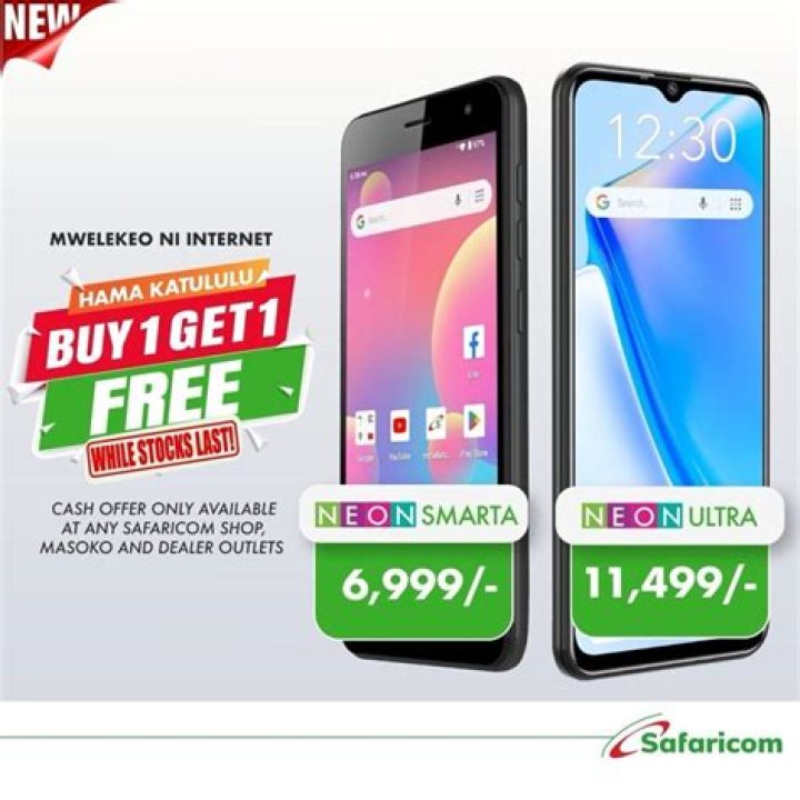 Safaricom Phones Offers: Safaricom Shop Phones Prices, Reviews, Specifications and Bonga Points