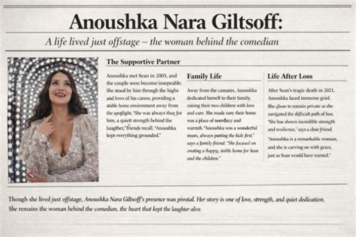 Sean Lock Wife Who Is Anoushka Nara Giltsoff : Everything On The Family