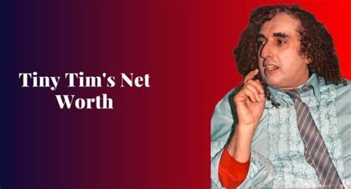 Tiny Tim Net Worth, Income, Salary, Earnings, Biography