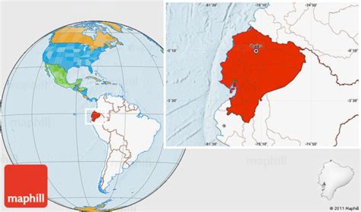 What continent is ecuador