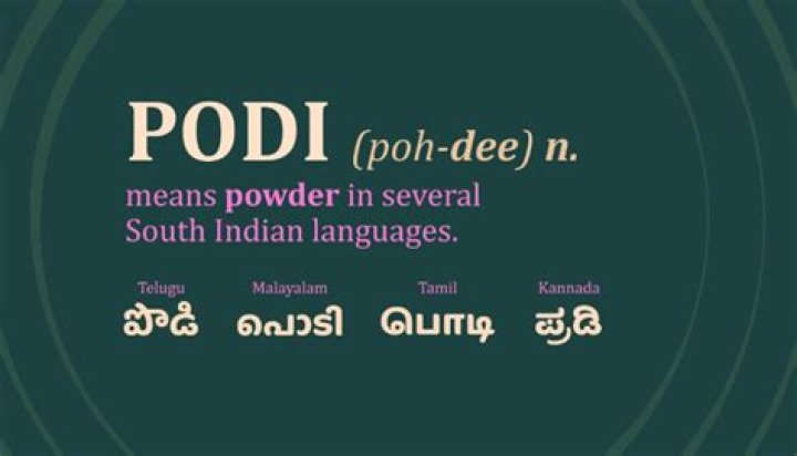 What does podi mean
