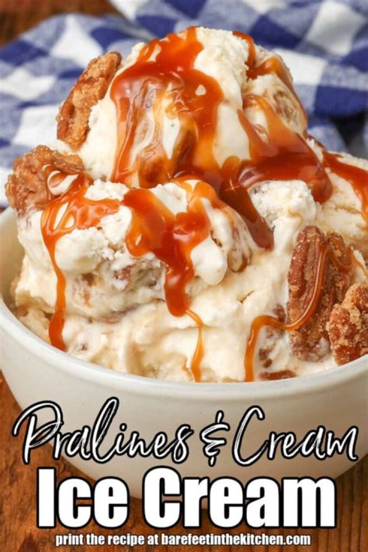 What does pralines and cream taste like