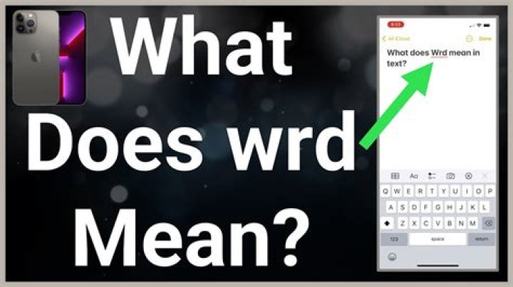What Does Wrd Mean In TikTok And Text? Slang Meaning In Urban Dictionary Explained