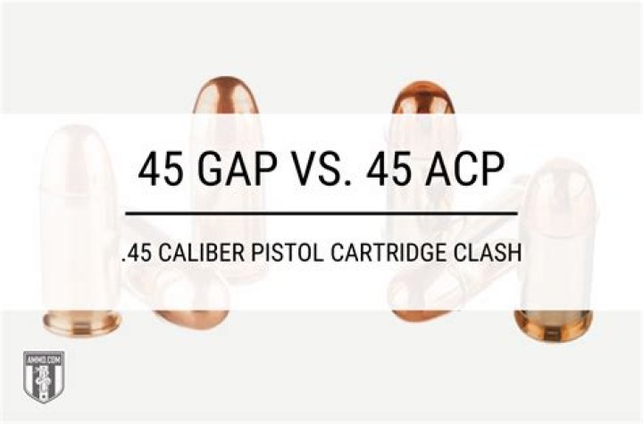 What is the Difference Between 45 ACP and 45 GAP Pistols